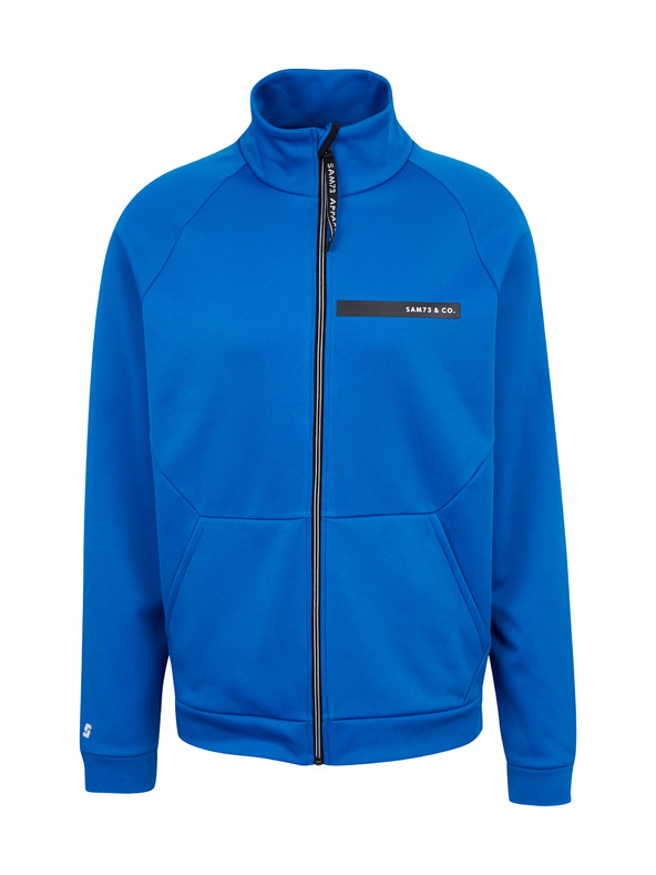 Sam 73 Plava muška majica s patentnim zatvaračem SAM 73 Darth