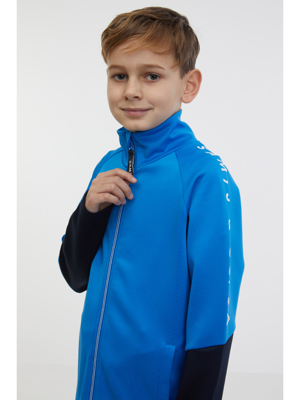 Sam 73 Plava dječačka majica s patentnim zatvaračem SAM 73 Nana