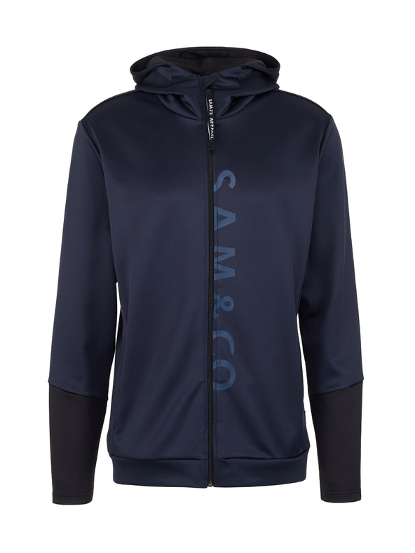 Sam 73 Tamnoplava muška majica s patentnim zatvaračem SAM 73 Emanuel