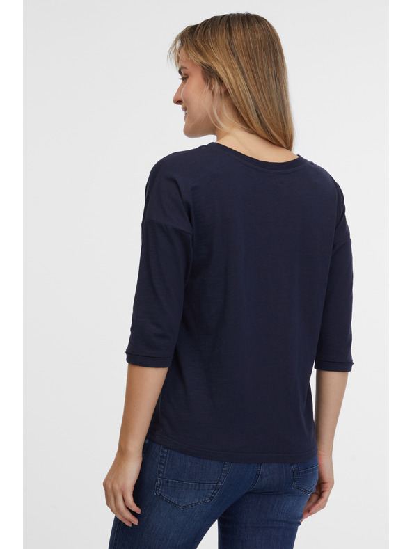 Sam 73 Tamnoplava ženska majica kratkih rukava SAM 73 Nevada