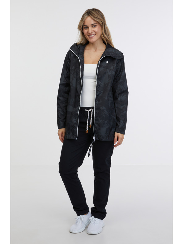 Sam 73 Crna ženska parka s uzorkom SAM 73 Alexia
