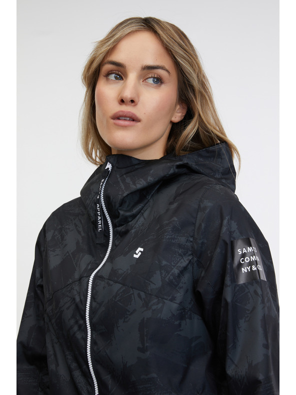 Sam 73 Crna ženska parka s uzorkom SAM 73 Alexia