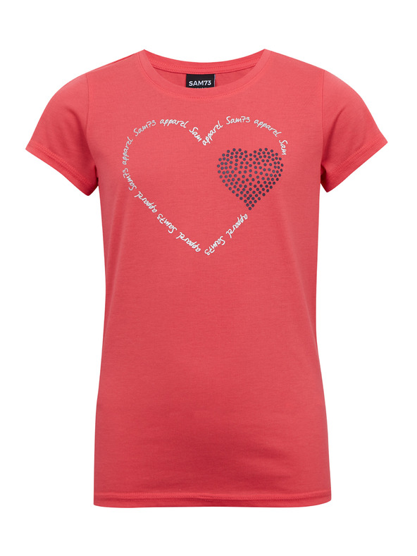 Sam 73 Tamno roza majica za djevojčice SAM 73 Alaina