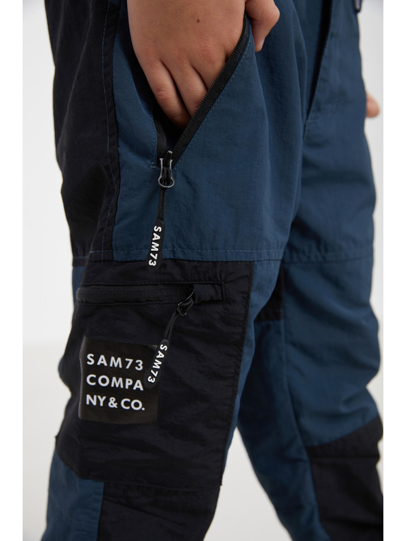 Sam 73 Tamnoplave dječačke hlače SAM 73 Kudrnka