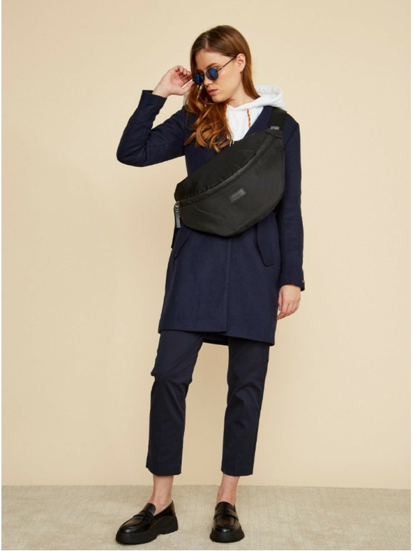 ZOOT.lab Tamnoplavi ženski kaput sa ZOOT.lab Klara dodatkom vune