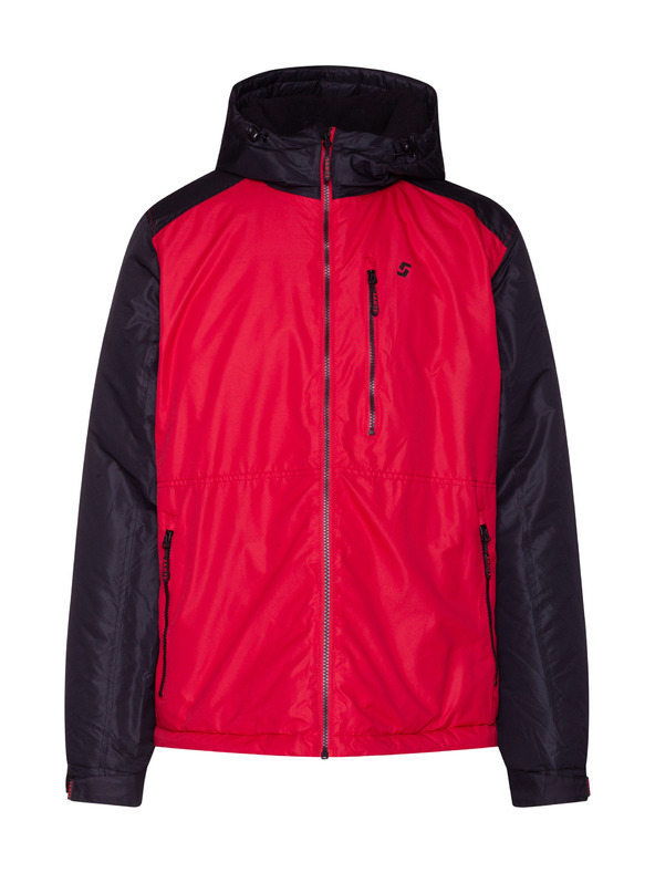 Sam 73 Crno-crvena muška zimska jakna Sam 73