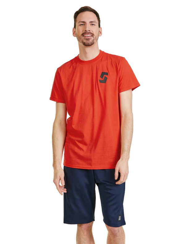 Sam 73 Crvena muška majica kratkih rukava SAM 73 Dougall