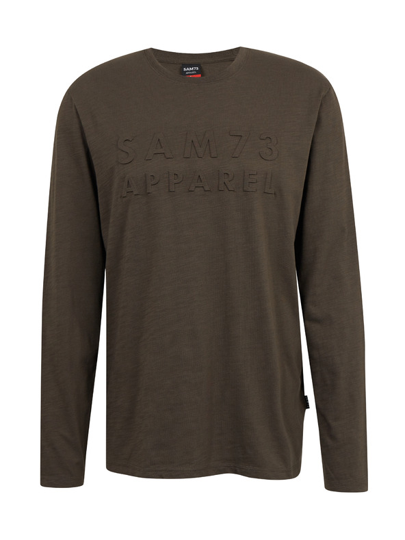 Sam 73 Kaki SAM 73 Mindart muška majica dugih rukava