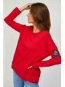 Sam 73 Crvena ženska majica dugih rukava SAM 73 Ariasa