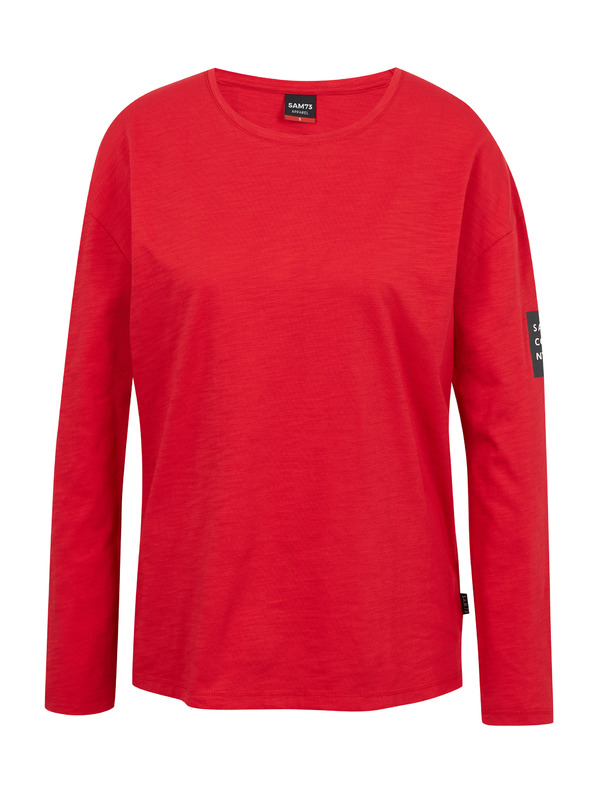 Sam 73 Crvena ženska majica dugih rukava SAM 73 Ariasa