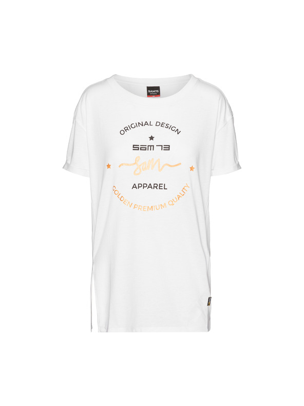 Sam 73 Bijela ženska majica s printom SAM 73 Annabel