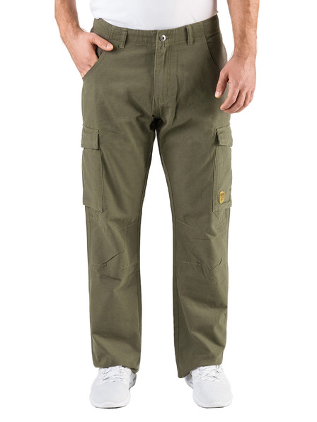 Sam 73 Kaki muške hlače s džepovima SAM 73