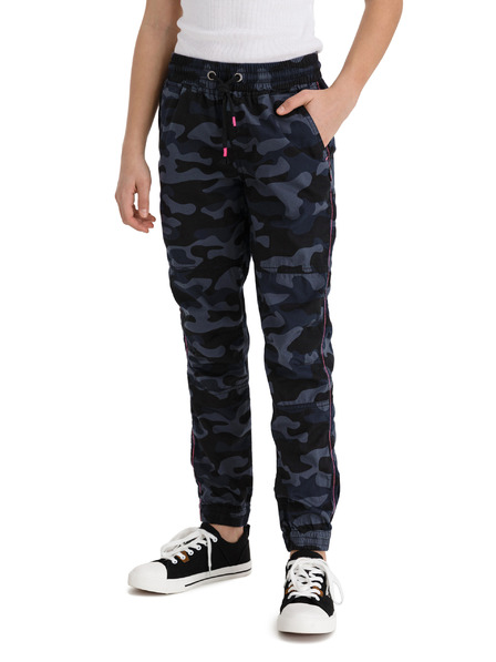 Sam 73 Tamno plave maskirne hlače za djevojčice SAM 73