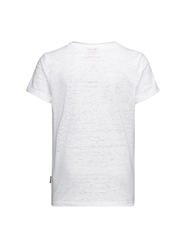 Sam 73 Bijela majica za djevojčice s printom SAM 73