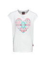 Sam 73 Bijela majica za djevojčice s printom SAM 73
