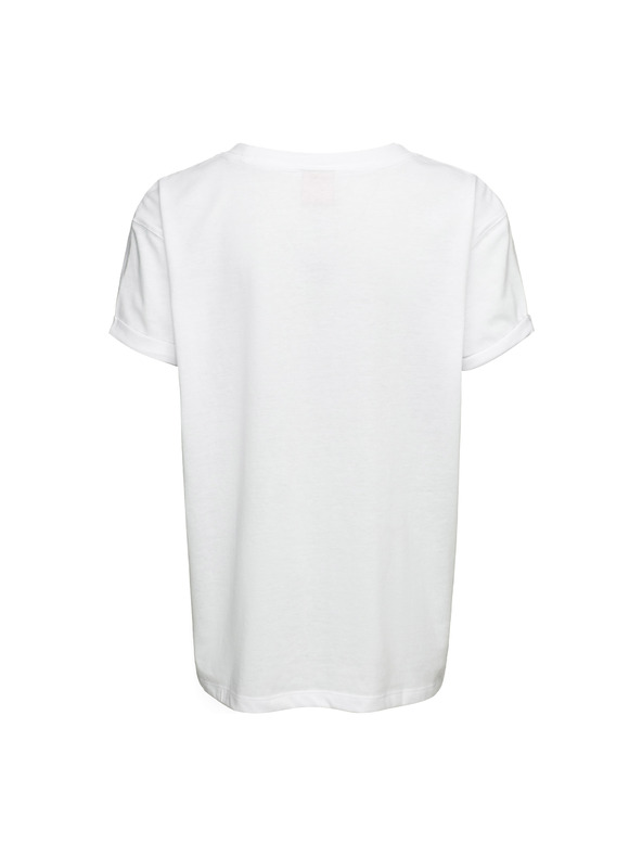 Sam 73 Bijela majica za djevojčice s printom SAM 73