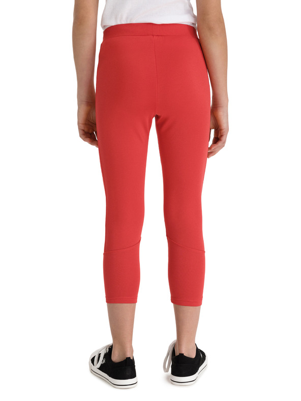 Sam 73 Crvene skraćene tajice za djevojčice s printom SAM 73