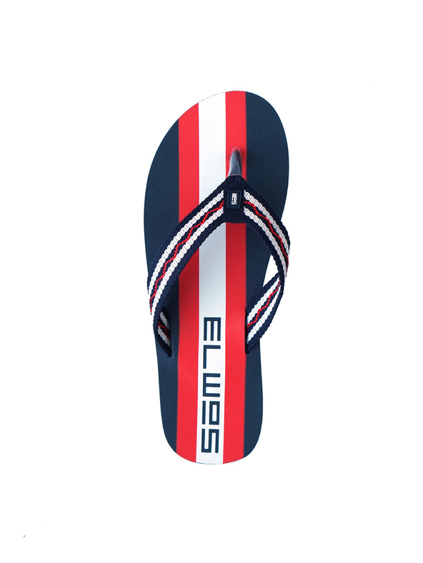 Sam 73 Crveno-plave prugaste muške japanke SAM 73