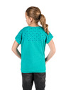 Sam 73 Zelena majica kratkih rukava za djevojčice SAM 73 s uzorkom