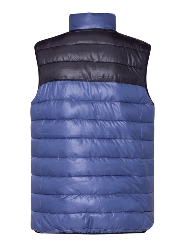 Sam 73 Crno-plavi muški prošiveni prsluk SAM 73 Donald