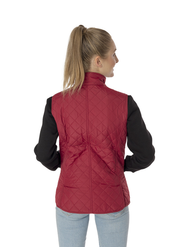 Sam 73 Sam 73 Martha ženski crveni prošiveni prsluk