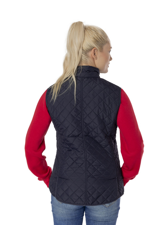 Sam 73 Tamnoplavi ženski prošiveni prsluk Sam 73 Martha