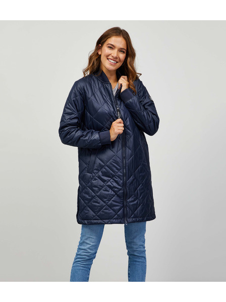 Sam 73 Sam 73 ženski tamnoplavi prošiveni kaput