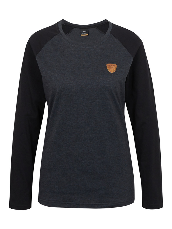 Sam 73 Tamno siva ženska majica kratkih rukava Sam 73