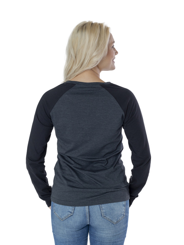 Sam 73 Tamno siva ženska majica kratkih rukava Sam 73