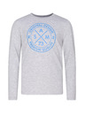 Sam 73 Svijetlo siva majica za dječake s printom SAM 73