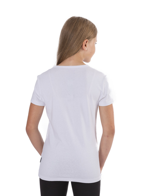 Sam 73 Bijela majica za djevojčice s printom SAM 73