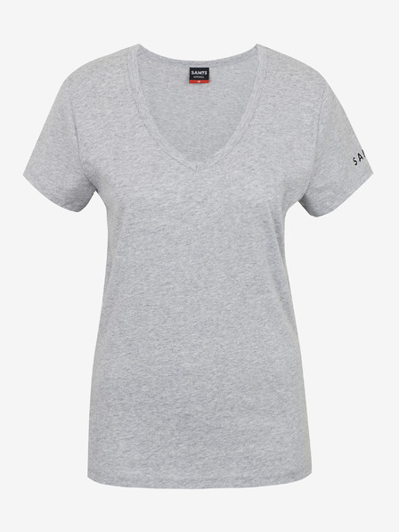 Sam 73 Svijetlo siva ženska majica SAM 73 Una