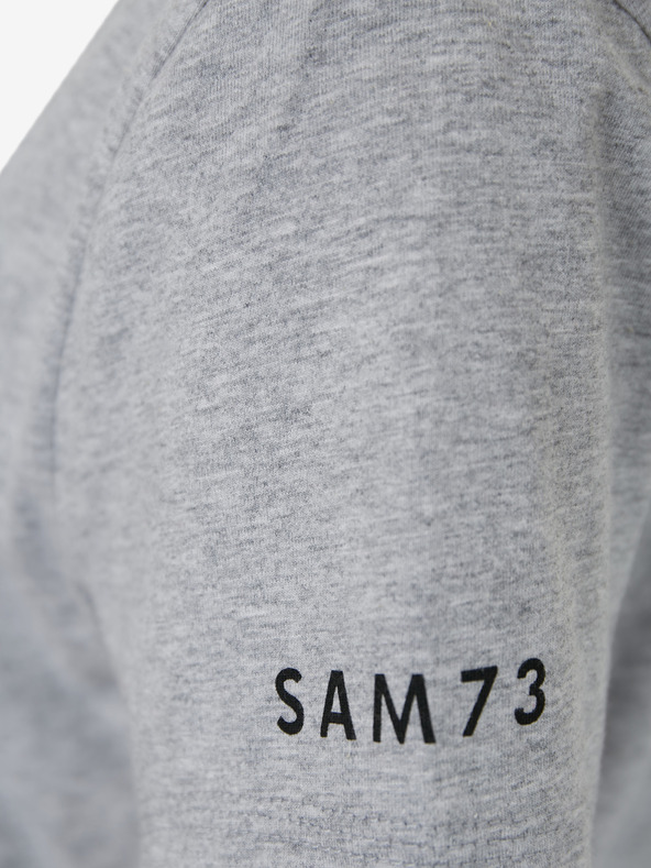 Sam 73 Svijetlo siva ženska majica SAM 73 Una