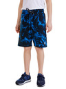 Sam 73 Plave kratke hlače za dječake s Graham uzorkom SAM 73