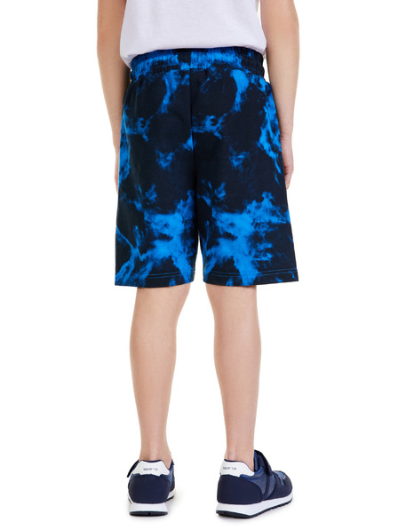 Sam 73 Plave kratke hlače za dječake s Graham uzorkom SAM 73