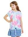 Sam 73 Plava batik majica za djevojčice SAM 73 Regina
