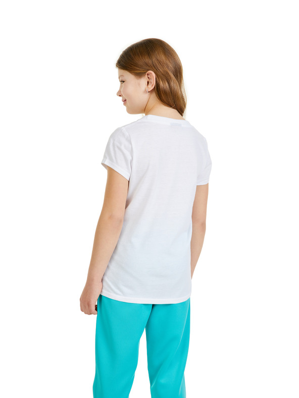 Sam 73 Bijela majica za djevojčice s printom SAM 73 Ursula