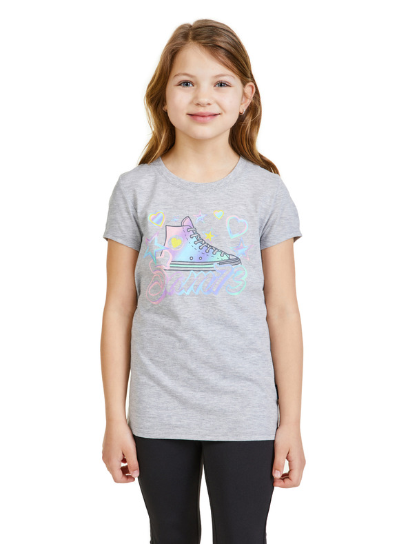 Sam 73 Svijetlo siva majica za djevojčice SAM 73 Ursula