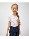 Sam 73 Bijela majica za djevojčice SAM 73 Alaina