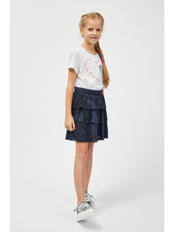 Sam 73 Bijela majica za djevojčice SAM 73 Alaina