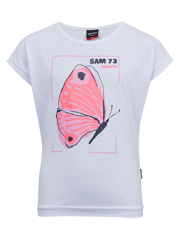 Sam 73 Bijela SAM 73 Averie majica za djevojčice