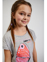 Sam 73 Svijetlo siva majica za djevojčice SAM 73 Averie