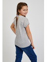 Sam 73 Svijetlo siva majica za djevojčice SAM 73 Averie