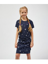 Sam 73 Tamno plava haljina s uzorkom za djevojčice SAM 73 Welo