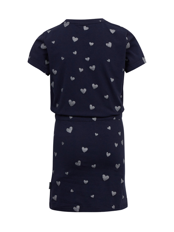 Sam 73 Tamno plava haljina s uzorkom za djevojčice SAM 73 Welo