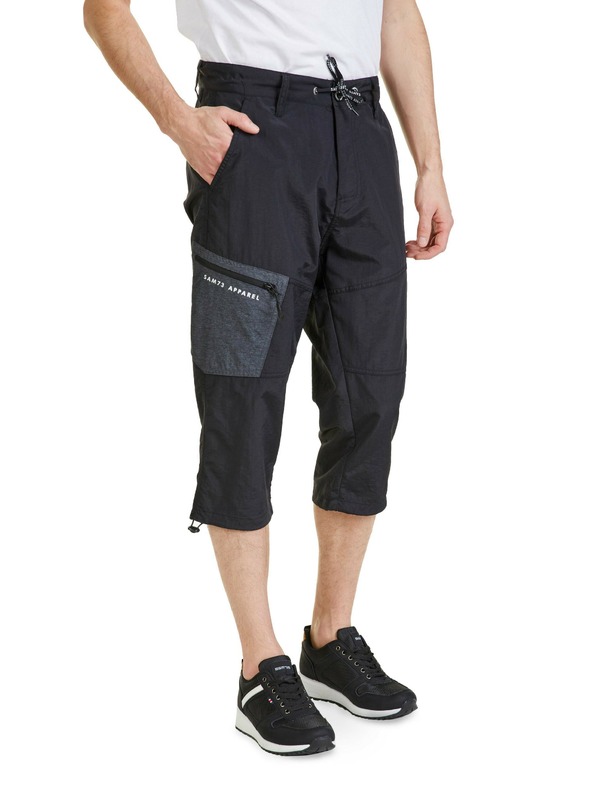 Sam 73 Crne muške kratke hlače SAM 73 Sanjay