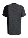 Sam 73 Crna muška majica s uzorkom SAM 73 Paul