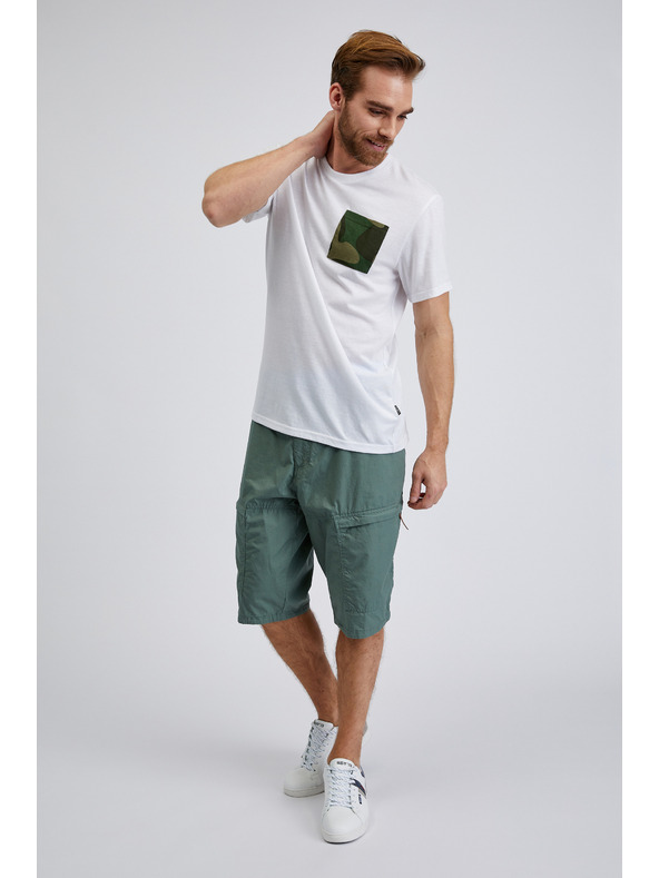 Sam 73 Bijela muška majica SAM 73 Sean