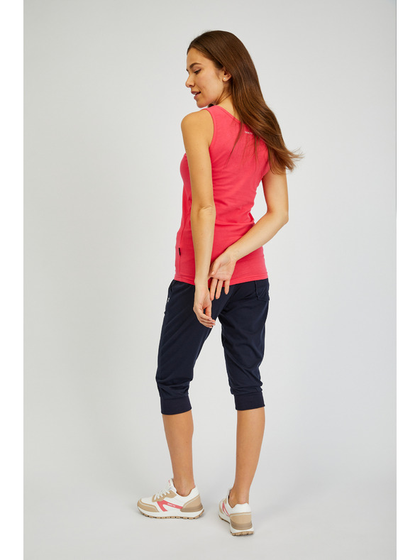 Sam 73 Tamnoružičasta ženska osnovna majica bez rukava SAM 73 India