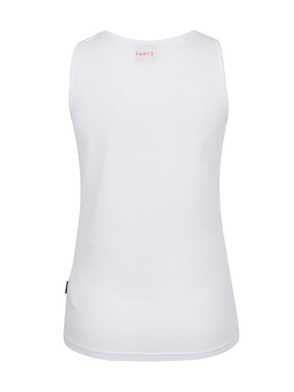 Sam 73 Bijela ženska majica bez rukava SAM 73 Simone